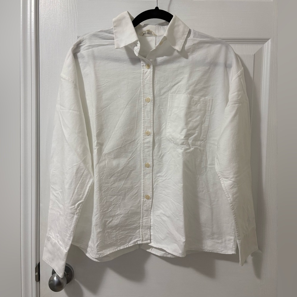 Djerf Avenue Breezy shirt white